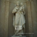 Fine Workmanship Life Size Marble Saint Joseph Statue